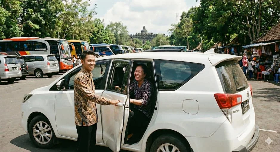 Wisata Borobudur dengan Mobil Rental Andalan Transport Jogja